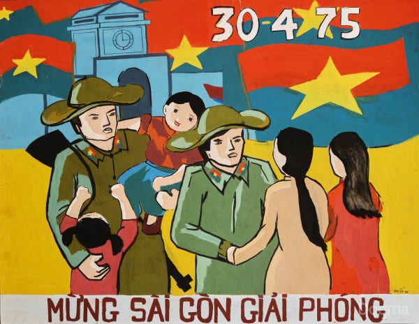Triết, Mừng Sài Gòn giải phóng, 1975