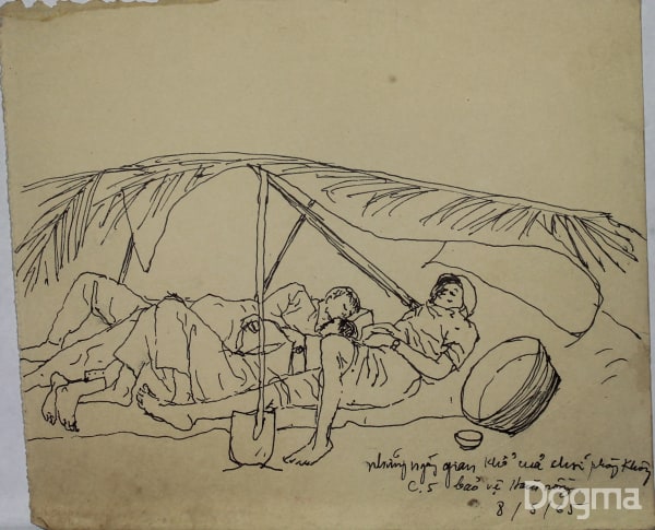 Văn Đa, Untitled artwork, 1965