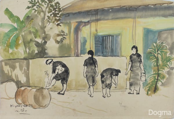 Nguyen Thu, Untitled artwork, 1966