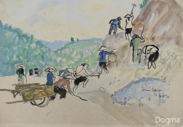 Nguyen Thu, Untitled artwork, 1966