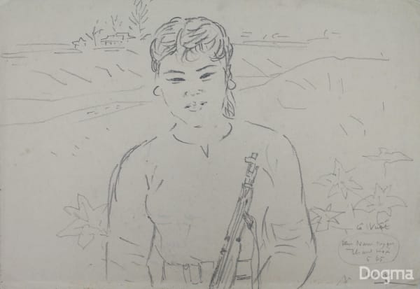 Nguyen Thu, Untitled artwork, 1965