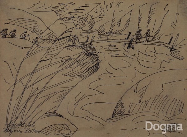 Trương Hiếu, Untitled artwork, 1966