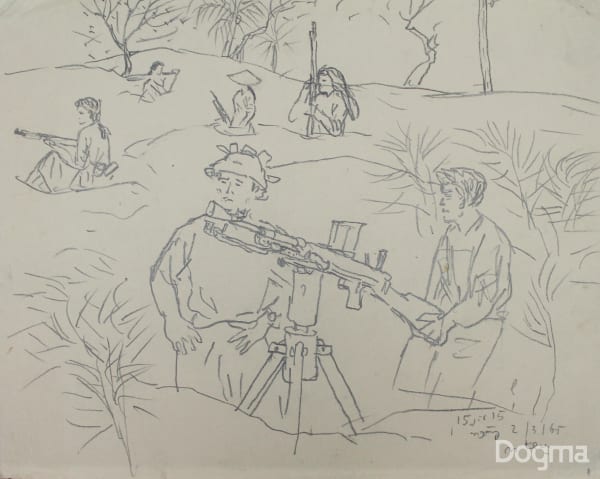 Nguyen Thu, Untitled artwork, 1965