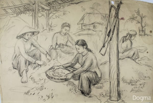 Nguyen Ngoa Duyen, Untitled artwork, 1965