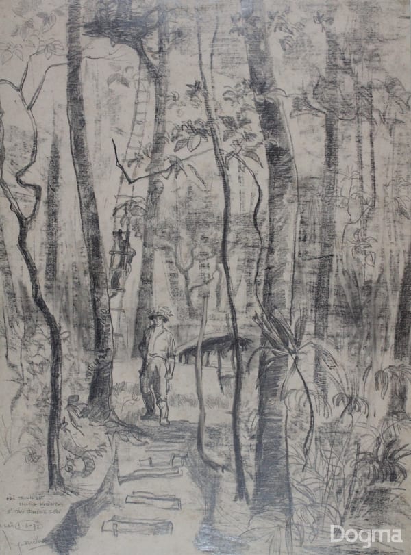 Nguyễn Đức Thọ, Untitled artwork, 1971