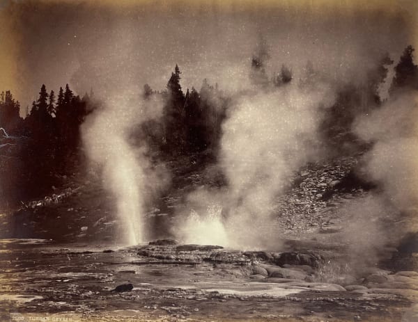 F. Jay Haynes, Turban Geyser, c. 1880