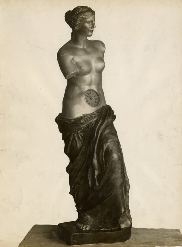 [Exposition of Bad Taste], Group of Photos Showing Decorative Objects Which Were Displayed (And Ridiculed) at a Satirical Exhibit Held at the Modernist Gallery in NYC, 1914