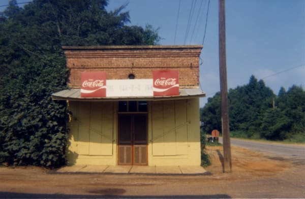 William Christenberry, The Bar-B-Q Inn, Greensboro, Alabama, 1976