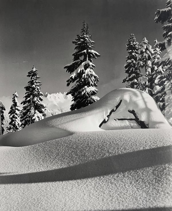 Walt P. Dyke, Untitled (Buried Building), c. 1950