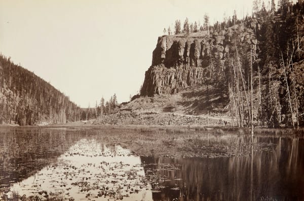 F. Jay Haynes, Obsidian Cliff, 1888
