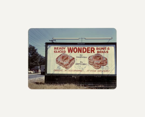 [American Billboards], Wonder Buns & Rolls, Cincinnati, 1958