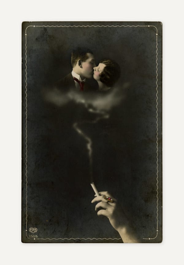 Unknown (French), Lovers in a Cloud of Smoke, 1920s