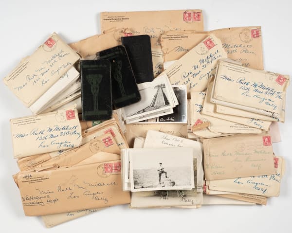 [Imperial Irrigation District], Archive of Letters and Photos of an Engineer in Southern California, 1910s-20s