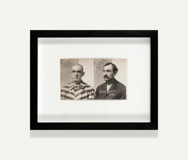 Unknown, After/Before Mugshot of John Griffin, c. 1900-10