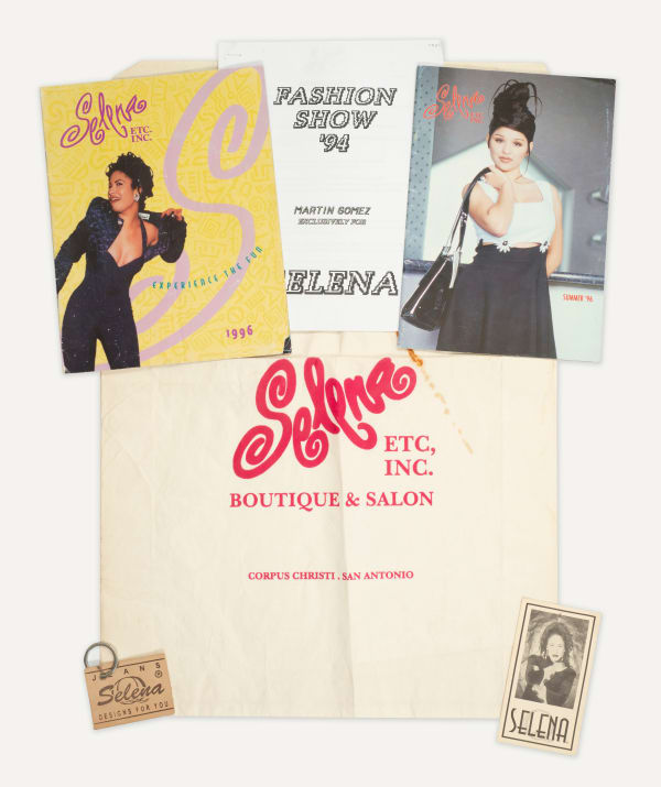 [Selena Etc.], Group of Material Related to the Iconic Singer's Fashion Line, c. 1996
