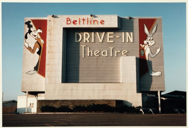 John Margolies, Beltline Drive-In Theatre, Grand Rapids, Michigan, 1982