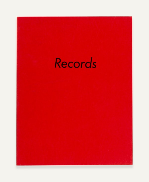 Ed Ruscha, Records, 1971