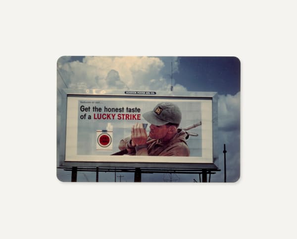 [American Billboards], Lucky Strike Cigarettes, Houston, 1959