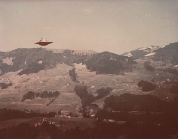"Billy" Eduard Albert Meier, Beamship, Bachtelhornli-Unterbachtel, Switzerland, March 28th, 1976