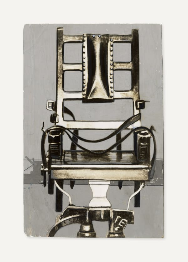 Unknown, Bruno Hauptmann's Electric Chair, 1936