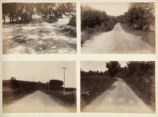 [19th Century Roadways], Album of Massachusetts Roads, 1892-93