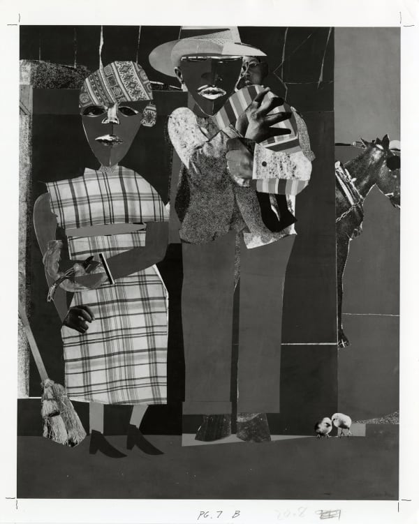 Various Artists, Catalog Maquette for the Show "20th Century Black Artists" at the San Jose Art Museum, 1976