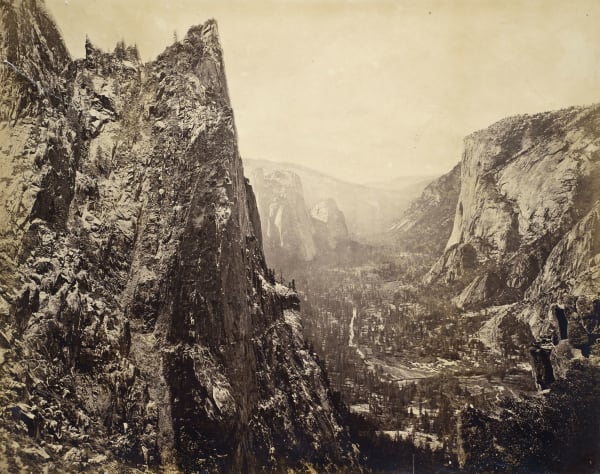Edweard Muybridge - Valley of the Yosemite from Union Point, 1872