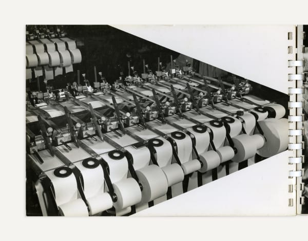 Jim Warner, Photographic Presentation Album Showing the Parker Pen Company in Janesville, WI , 1950s