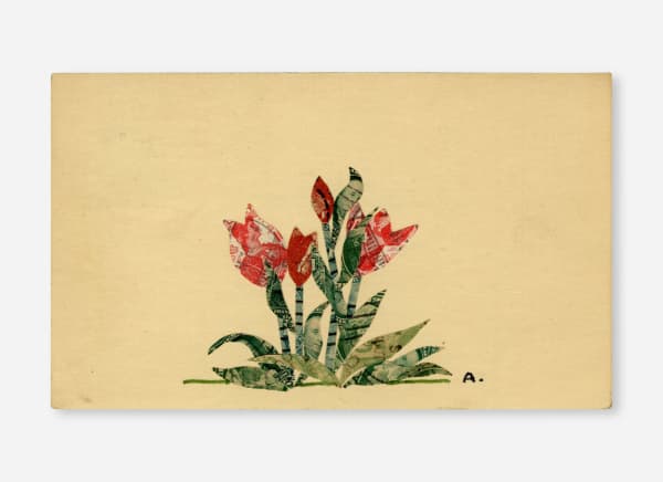 [Postcard Collage], Floral Arrangement, 1910s