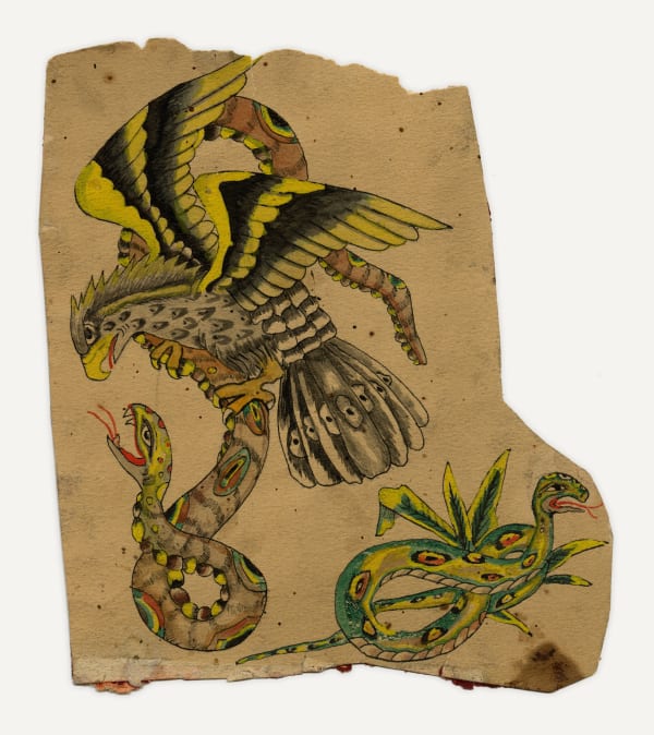 Unknown, Eagle and Snake Design, 1930s