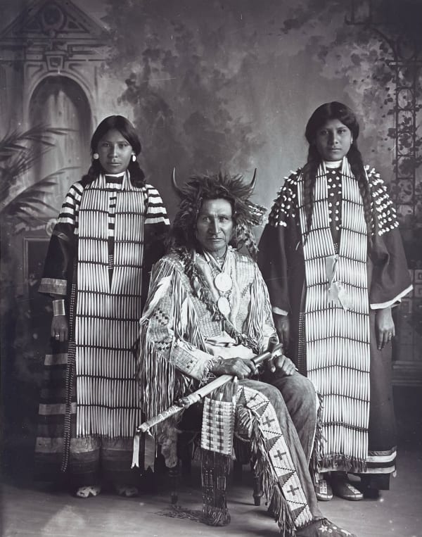 Frank Bennet Fiske, Red Fish and Daughters , C. 1905