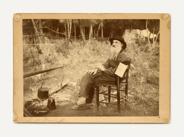 Peter Britt, Large-Format Portrait of Stephen Meek, Fur Trapper and Guide of the Pacific Northwest, 1880s