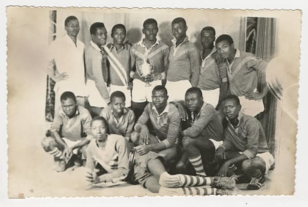Adama Kouyaté Untitled (soccer team), c. 1970s Silver print