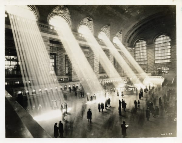 Hal Morey, Sun Beams Into Grand Central Station, 1932