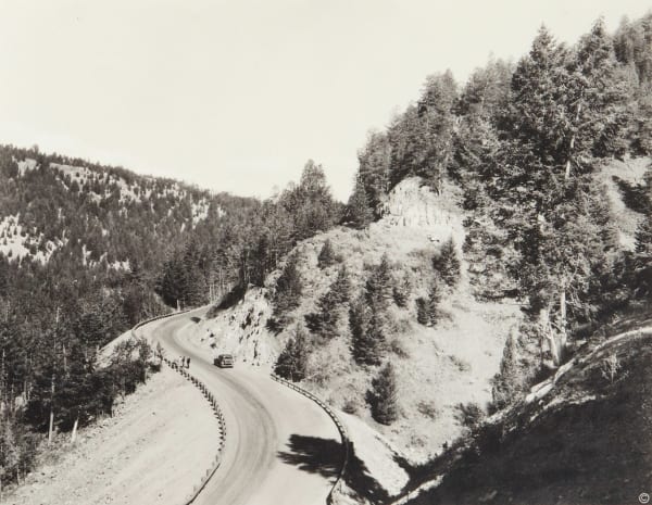 F. Jay Haynes, Lava Creek Canyon Highway, c. 1930