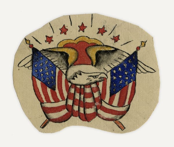 Unknown, Eagle and Flag Design, 1930s