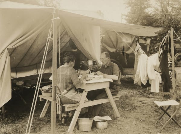[Auto-Camping], A Home Away from Home, c. 1920