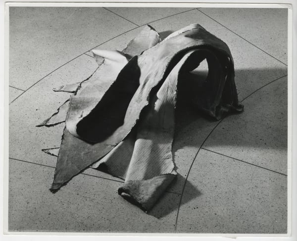 Rudy Burckhardt, Bruce Nauman, Untitled Rubber Sculpture, 1965-66