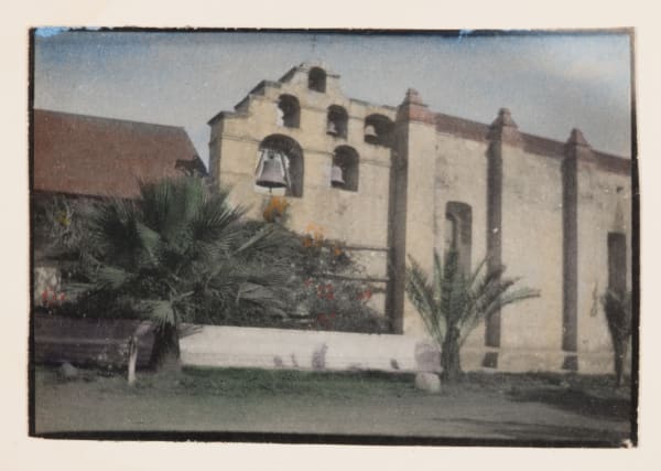 [California Missions], Delicately Hand-Colored Views of San Gabriel, Capistrano, San Louis Rey, and Elsewhere, 1910s