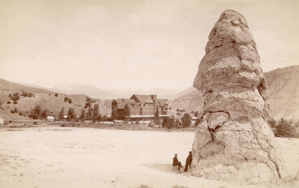F. Jay Haynes, Liberty Cap and Hotel, C. 1880s