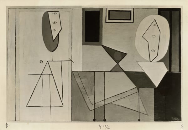 Soichi Sunami, The Studio, a Painting by Pablo Picasso, 1927-28