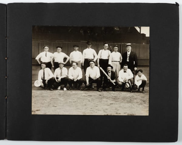 Jennings and Haas, Album of a Fundraiser Baseball Game Played to Raise Money for the Scranton Zoo, 1915