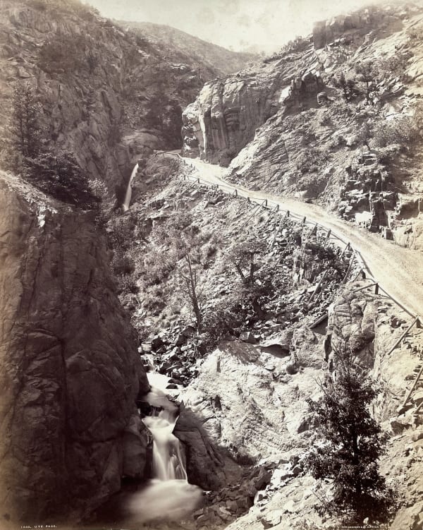 William Henry Jackson Ute Pass, c. 1890 Mammoth Albumen print