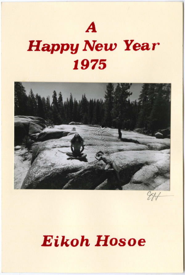 Eikoh Hosoe, Photographic New Year's Card, 1975