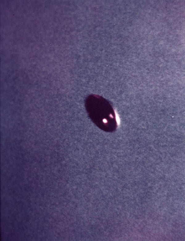 Unknown, UFO Above Corsica, France, February 12th, 1971