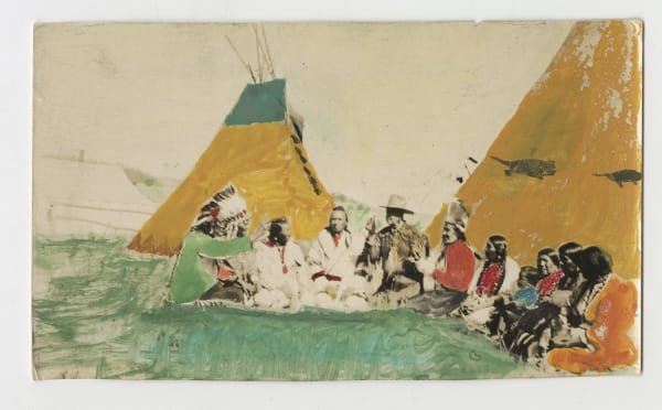 Christian F Schuster (Compiler), CAMP AT HEART BUTTE, C. 1920