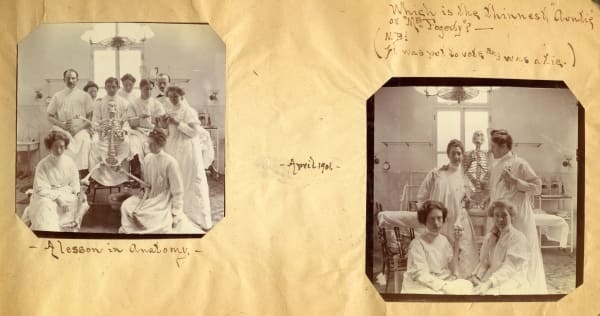 [French Hospital], Charming Album of Nurses Training and Working in San Francisco in the Early 20th-Century, 1899-1906
