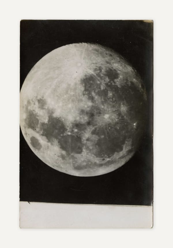 Unknown, View of the Moon, c. 1920