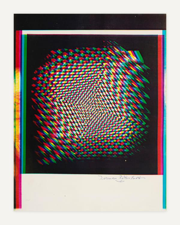 Norman Rothschild, Light abstraction, c. 1976