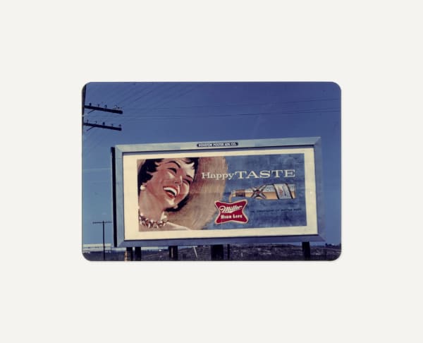 [American Billboards], Miller High Life Beer, Houston, 1958